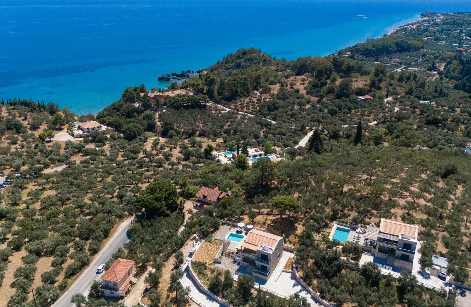 Cossoro Villas Zakynthos Xirokastellon Bagian luar foto